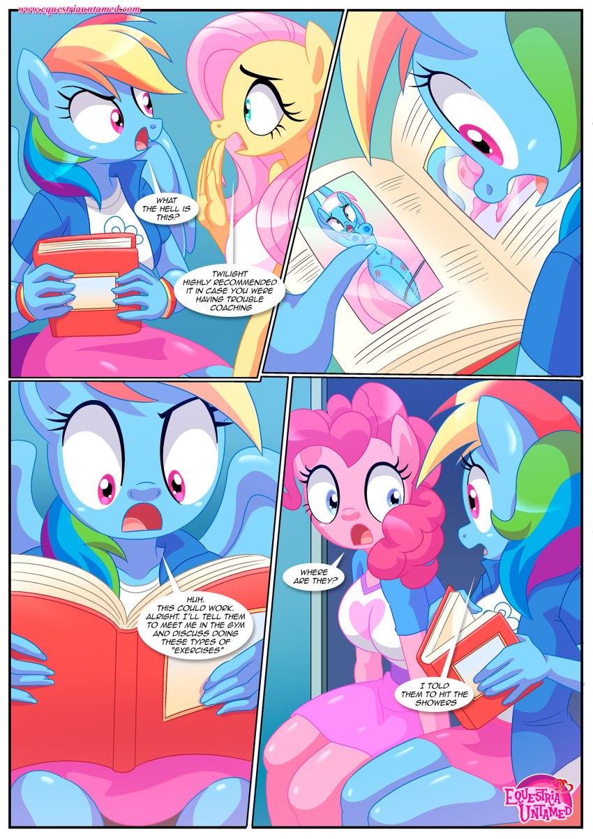 2020s 2024 5girls aloe aloe_(mlp) bbmbbf comic equestria_untamed extra_cheer_practice_(comic) fluttershy_(mlp) friendship_is_magic furry hasbro lighthoof lighthoof_(mlp) lotus_(mlp) lotus_blossom lotus_blossom_(mlp) mlp:fim mlp:g4 mlp_g4 mlpg4 my_little_pony my_little_pony:_friendship_is_magic my_little_pony_friendship_is_magic my_little_pony_generation_4 pinkie_pie_(mlp) rainbow_dash_(mlp)