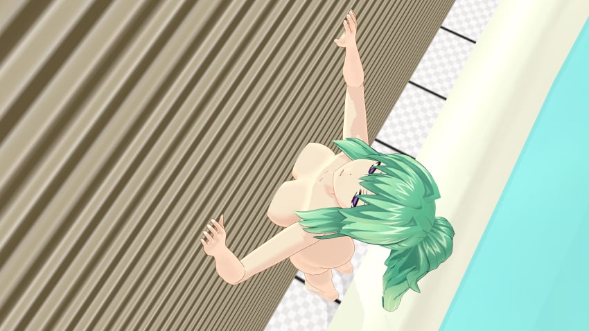 Green Heart (Neptunia) Rule 34 Image