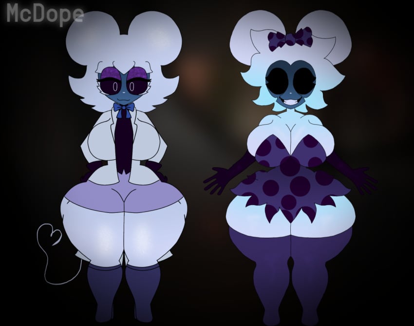 artist_logo artist_name big_breasts female five_nights_at_freddy's five_nights_at_treasure_island five_nights_in_anime mcdope_(artist) mcnutz_(artist) mickalina_(mcdope) mickaline_(mcnutz) original_character tagme thick_thighs