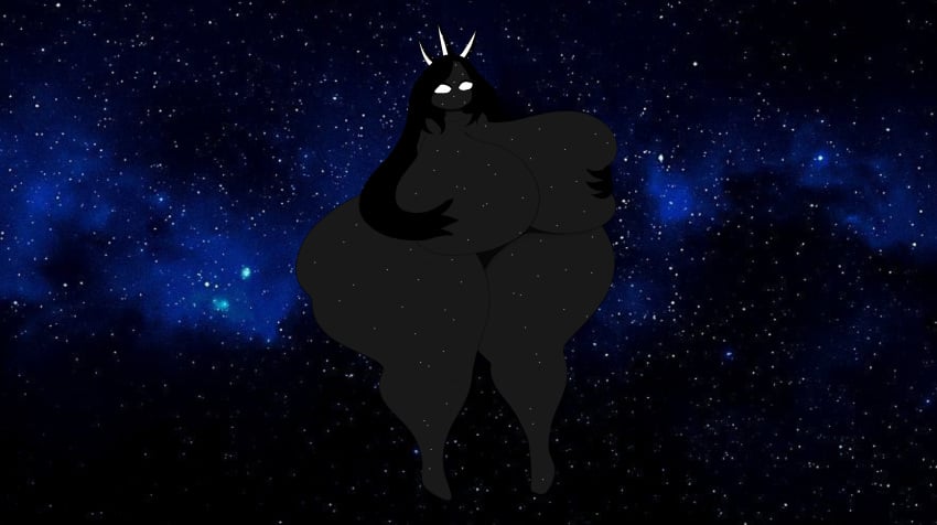 alien_x ben_10 black_body black_hair female gigantic_ass gigantic_breasts