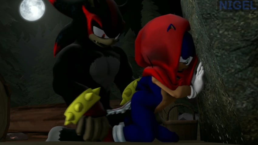 3d anus big_dick big_penis breeding commission furry gay ironhawk male/male moon outdoor_sex penis penis_in_ass red_riding_hood sfm shadow_the_hedgehog sonic_(series) sonic_au sonic_the_hedgehog sonic_the_hedgehog_(series) werehog