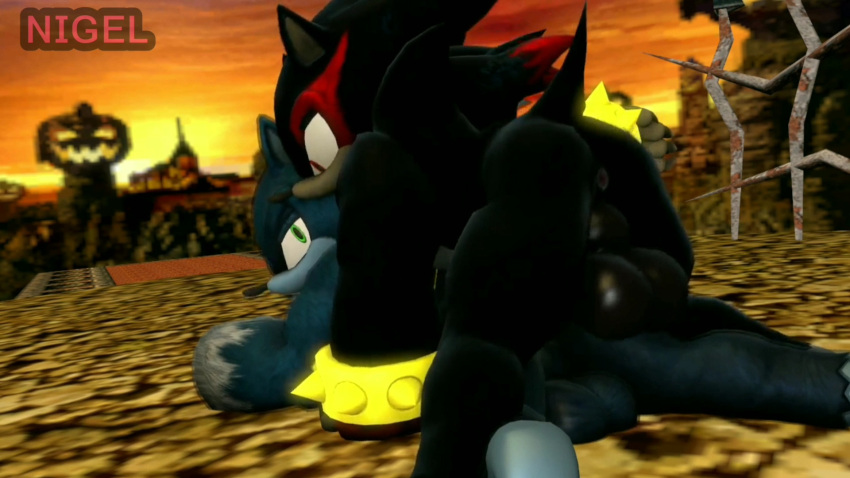 3d anus balls breeding commission furry gay ironhawk male/male penis_in_ass pumpkin_hill sfm shadow_the_hedgehog sonic_(series) sonic_adventure_2 sonic_au sonic_the_hedgehog sonic_the_hedgehog_(series) sonic_unleashed werehog