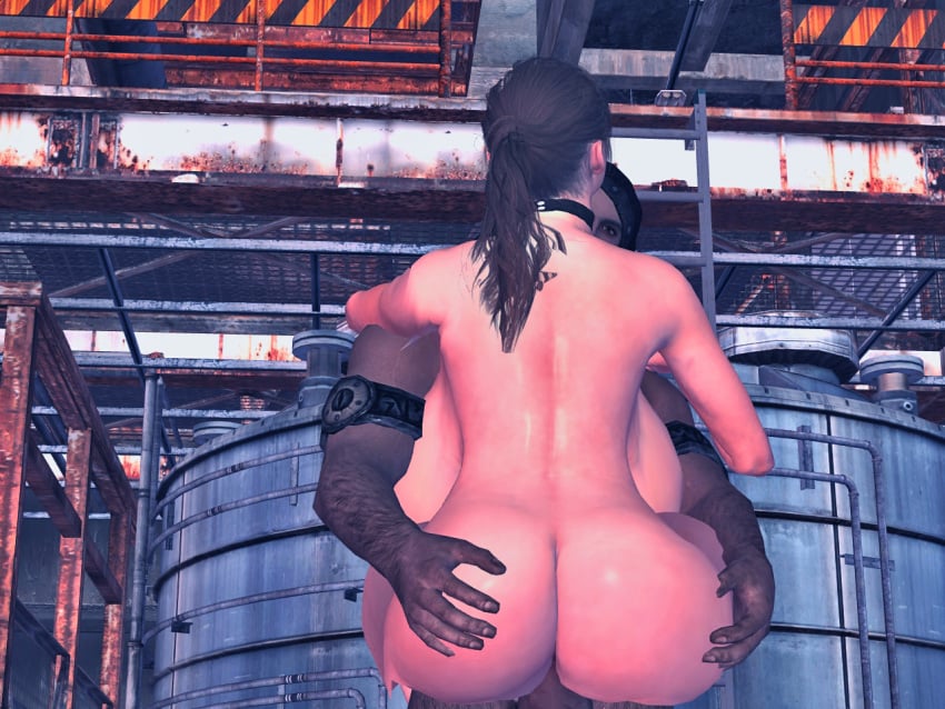 1boy 1girls 3d bethesda_softworks big_ass big_breasts big_butt brown_hair bubble_butt capcom claire_redfield claire_redfield_(jordan_mcewen) curvy curvy_female curvy_figure dat_ass dovahkiin erection female grabbing_ass huge_ass huge_cock large_ass large_breasts large_butt light-skinned_female male nude nude_female ponytail resident_evil resident_evil_2 resident_evil_2_remake sex skyrim stand_and_carry_position standing_sex the_elder_scrolls thick_ass thick_thighs vaginal_penetration voluptuous wide_hips