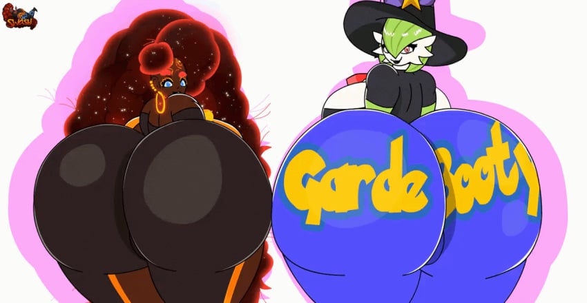 animated big_ass bubble_butt female gardevoir huge_ass pokemon pokemon_(species) swasbi_(artist) swasbi_(character) tagme thick_thighs vanessa_(zer0264) wide_hips