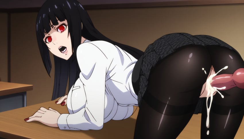 ai_generated jabami_yumeko kakegurui zoophilia zoophilia