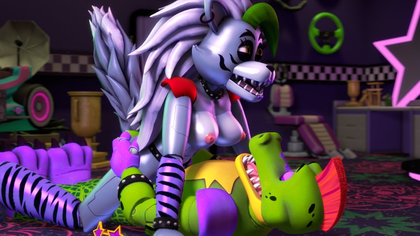 3d 4k censored_penis disboi215 enjoying enjoying_sex fingerless_gloves five_nights_at_freddy&#039;s five_nights_at_freddy&#039;s:_security_breach fnaf gloves grey_body hands_on_ground happy happy_expression highres holding_ass holding_partner holding_waist laying_on_ground missionary_position missionary_sex montgomery_gator_(fnaf) open_mouth pink_nipples purple_shoulder_pads red_shoulder_pads roxanne_wolf_(fnaf) satisfied satisfied_look sex sfm shoulder_pads silver_body source_filmmaker spiked_belt spiked_collar spiked_wristband straight tasteful_censorship turned_on wolf wolf_ears wolf_girl