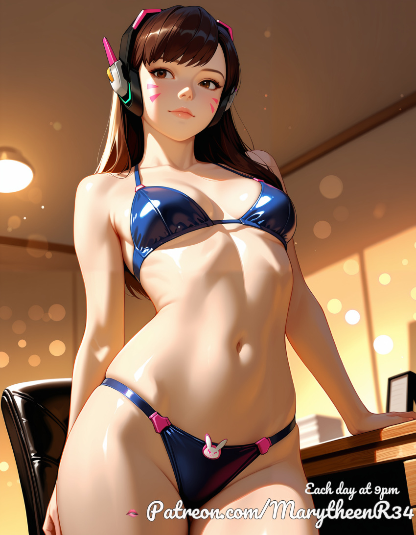 D.Va (Overwatch) Rule 34 Image