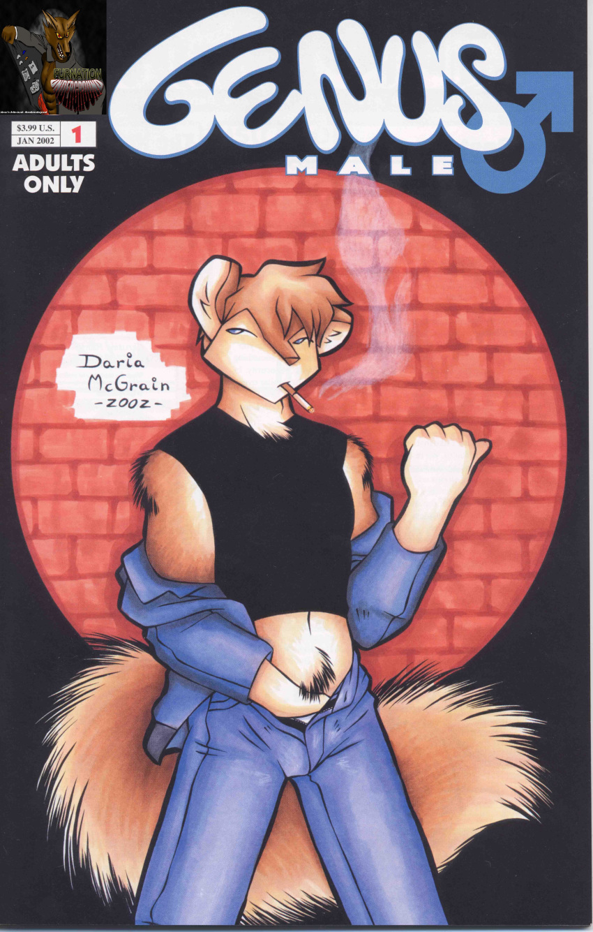 1boy comic daria_mcgrain furry genus male male_only mammal mouse rodent solo traditional_media