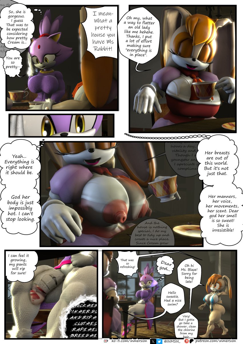 1futa 3d 3d_artwork 3d_comic absurd_res absurd_resolution absurdres animal_humanoid anthro ass balls big_balls big_breasts big_penis blaze_the_cat breasts bulge bulge_through_clothing clothed clothing cock_bulge comic comic_page cream_the_rabbit curvy_figure digital_media_(artwork) duo erection felid felid_humanoid feline feline_humanoid female genitals hi_res high_resolution highres humanoid imminent_rape imminent_sex inmersion_(artist) intersex intersex/female kabalmystic kabalmystic_(artist) ko-fi_username lagomorph lagomorph_humanoid leporid mammal mammal_humanoid milf outdoor_nudity outside partially_clothed penis rabbit see_through see_through_clothing sega sling_bikini sonic_(series) sonic_the_hedgehog_(series) swimsuit swimwear tagme text url vanilla_the_rabbit voluptuous voluptuous_female