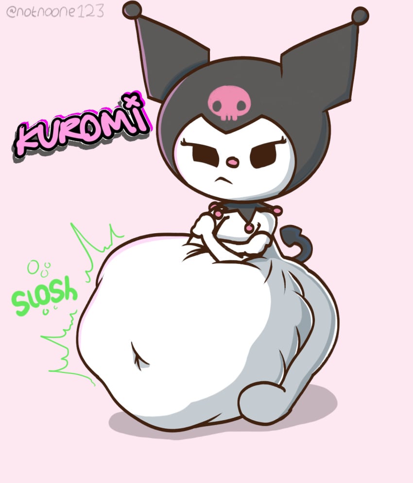 digestion kuromi notnoone123 sanrio vore vore_belly