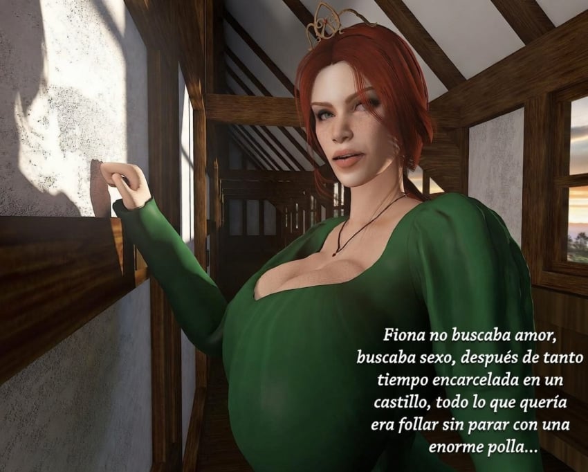 Human Fiona (Dreamworks) Rule 34 Image