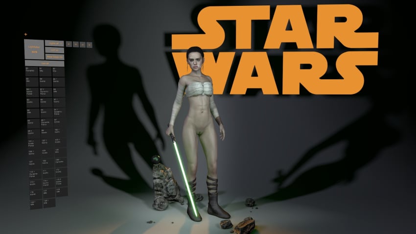Rey (Star Wars) Rule 34 Image