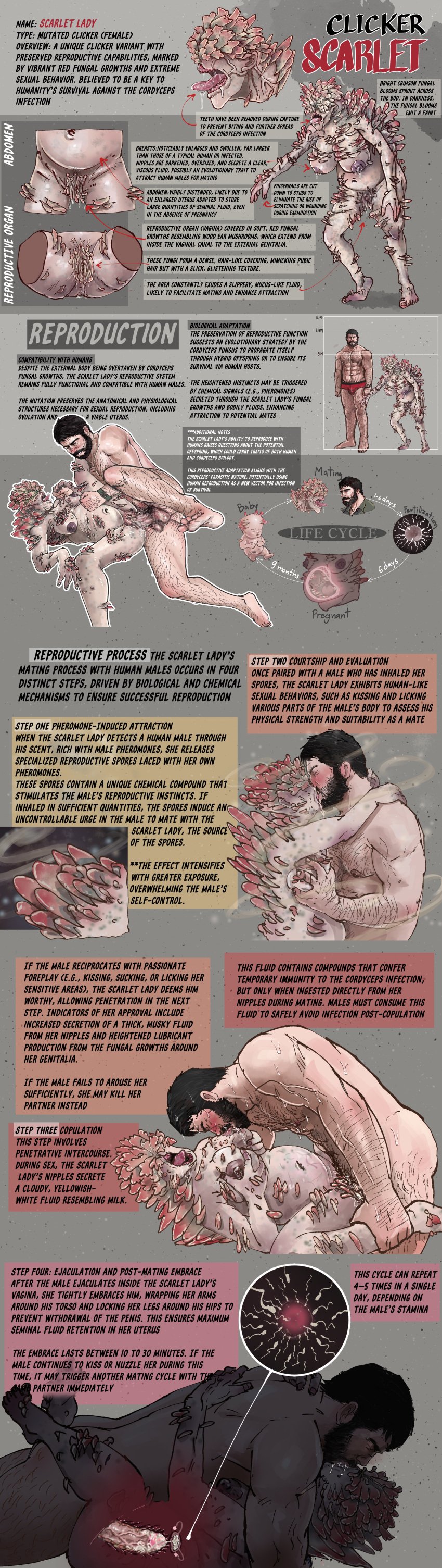 1boy 1girls balls blush breast_grab breast_sucking breasts clicker cordyceps cum cum_in_pussy cum_in_uterus cum_inside dilf dude_(artist) duo erection eyeless female female_penetrated fungus hair human human_penetrating impregnation infection internal joel_miller kissing light-skinned_male light_skin male male/female male_penetrating male_penetrating_female mature_male monster muscular muscular_male nightmare_waifu nipples nude open_mouth orgasm orgasm_face ovum penetration penis pleasure_face pubes pussy_juice rape saliva sex simple_background sony_interactive_entertainment sperm_cell straight sweat teeth teratophilia the_last_of_us thick_thighs tongue tongue_out vaginal vaginal_penetration vaginal_sex vein veiny_penis