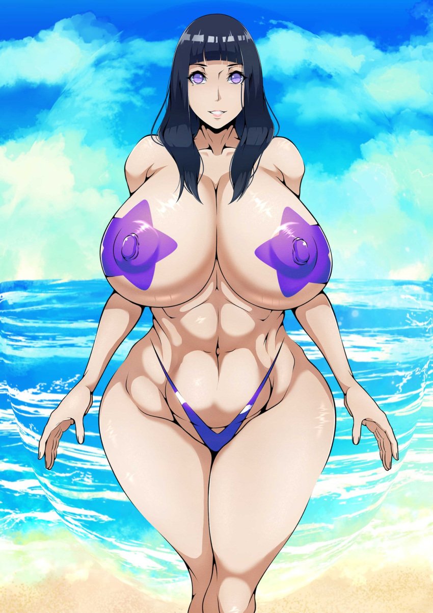 1girls 2024 2d 2d_(artwork) abs anime areolae areolae_visible_through_clothing ass bangs bare_arms bare_belly bare_legs bare_shoulders bare_stomach bare_thighs beach beach_episode belly belly_button big_ass big_breasts big_butt black_hair breasts butt color colored curvaceous curves curvy curvy_body curvy_female curvy_figure fanart fantasy female full_color hair hips huge_ass huge_breasts huge_butt hyuuga_hinata kunoichi large_ass large_breasts large_butt legs light-skinned_female light_skin long_hair looking_at_viewer manga massive_ass massive_breasts massive_butt milf mojihe mommy mommy_kink mother muscular muscular_female naruto naruto:_the_last naruto_(series) naughty ninja ninja_girl nipple_bulge nipples nipples_visible_through_clothing pasties purple_eyes purple_pasties purple_thong seductive smile smiling smiling_at_viewer star_pasties stomach textless thick_thighs thong violet_eyes voluptuous voluptuous_female