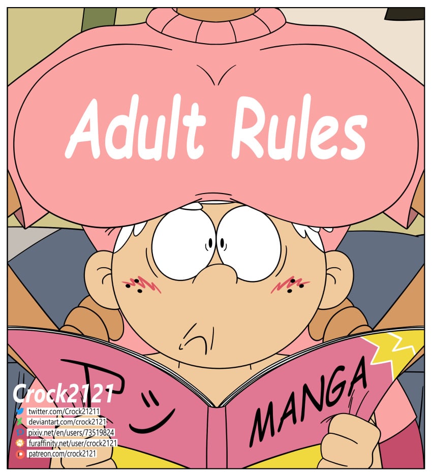 adult_rules comic_page crock2121 crock21211 large_breasts maria_santiago milf nickelodeon the_casagrandes the_loud_house