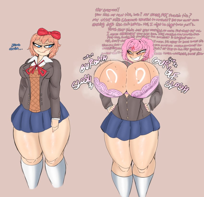 Natsuki (Doki Doki Literature Club) Rule 34 Image