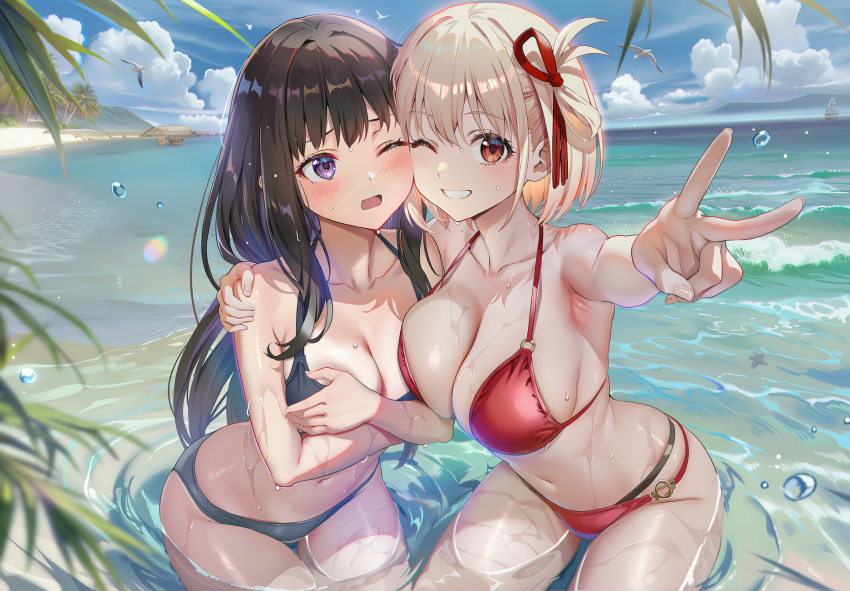 Inoue Takina (Lycoris Recoil) Rule 34 Image