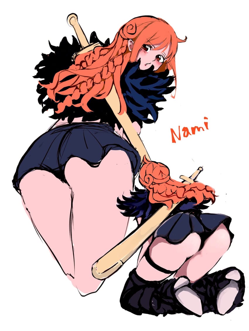 female female_only kasumi6_ nami_(one_piece) one_piece