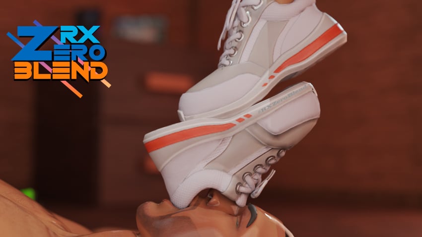 clutch_(fortnite) color_crush_(fortnite) enjoying feet fortnite male nike nike_shoes rxzeroblend shoe_job shoes sneakers sniffing_shoe