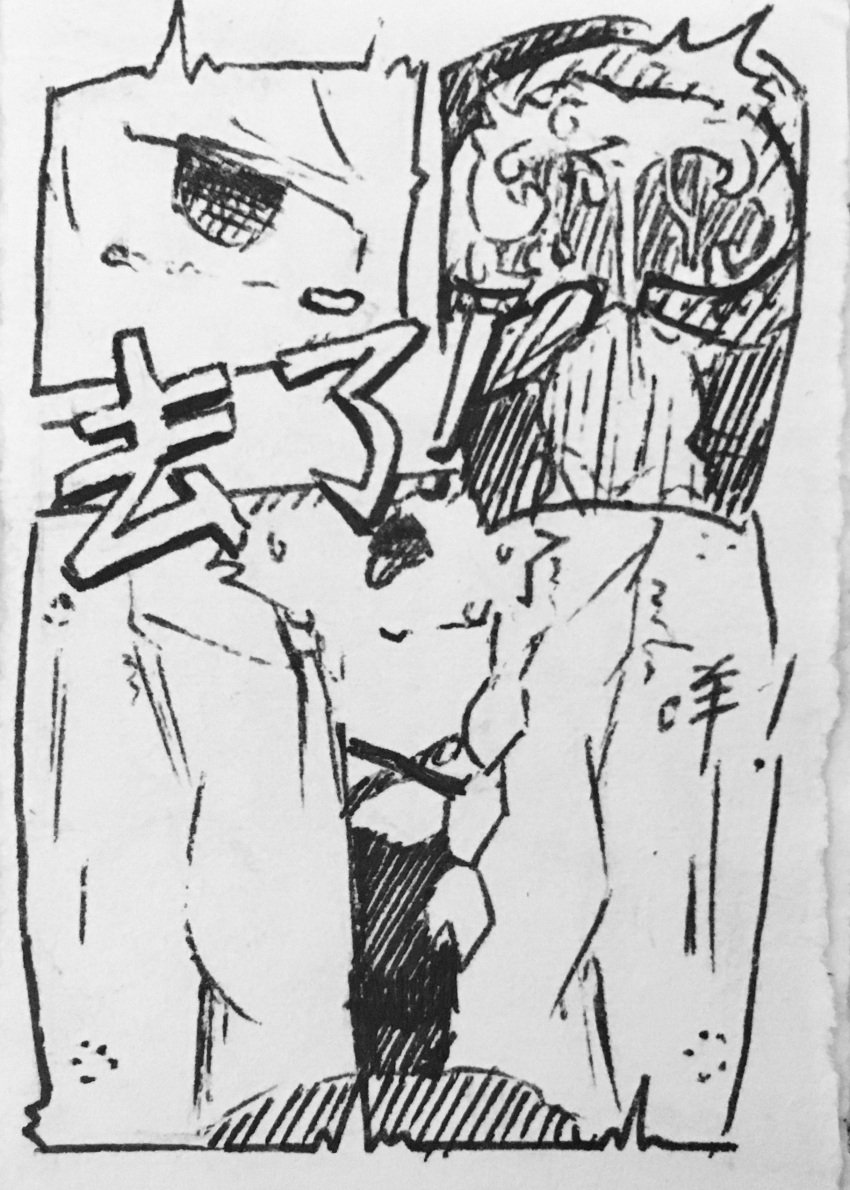 absurd_res anthro black_and_white bodily_fluids bovid caprine chinese_text clothing comic cum cum_in_pussy cum_inside eye_roll female female_penetrated fur genital_fluids hi_res lokaner mammal monochrome open_mouth pen_(artwork) penetration sheep solo sweat tears text tongue tongue_out topwear traditional_media_(artwork) twintails vaginal_penetration vaginal_penetration wang_fang white_body white_clothing white_fur white_topwear