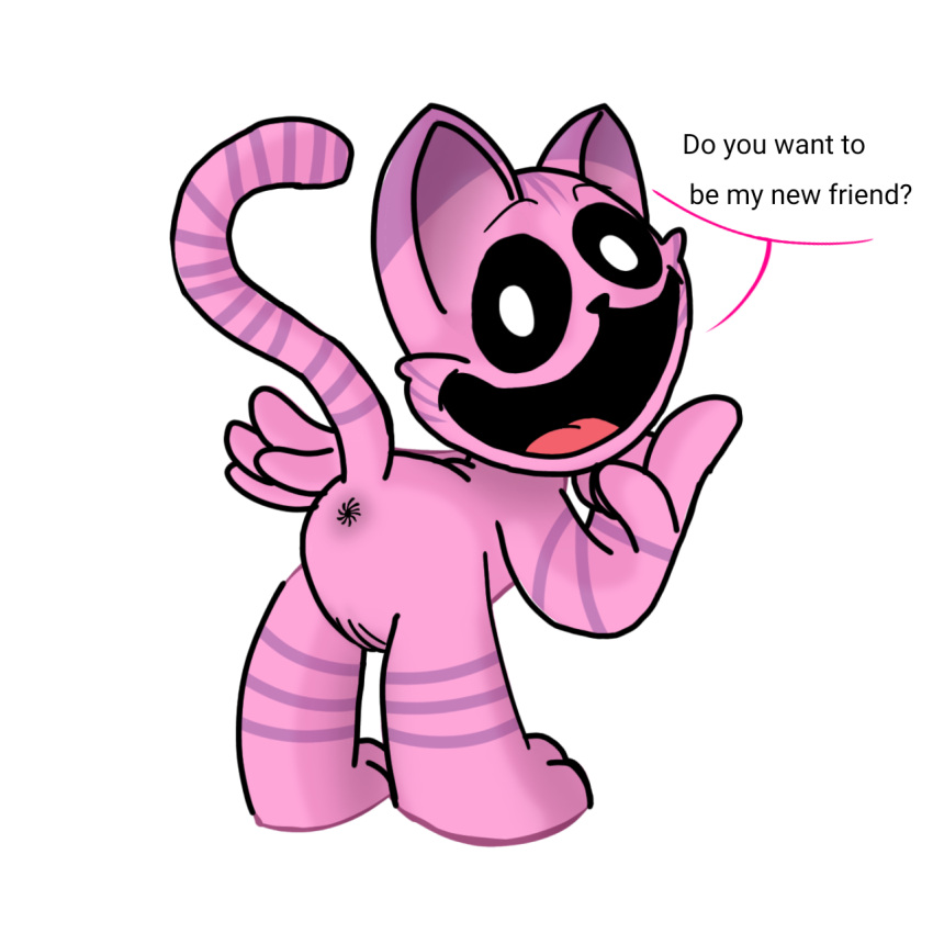 ? alternate_universe amylabi armony_critters catnap_(poppy_playtime) critters_(poppy_playtime) furry_only genderswap_(mtf) no_humans pinkcat pinkcat_(armony_critters) poppy_playtime poppy_playtime_(chapter_3) rule_63 smiling_critters