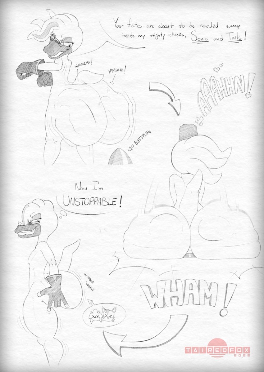 absorption_vore absurd_res anal anal_sex anthro ass big_butt butt_grab butt_slam buttplug canid canine clothing digestion doctor_starline eulipotyphlan eyewear femboy fox glasses gloves group hand_on_butt handwear hedgehog hi_res huge_butt hyper hyper_butt idw_publishing male male/male male_pred male_prey mammal miles_prower monotreme object_in_ass penetration platypus plug_(sex_toy) satisfied sega sex_toy sex_toy_in_ass sex_toy_insertion slim sonic_(series) sonic_the_hedgehog sonic_the_hedgehog_(comics) sonic_the_hedgehog_(idw) sonic_the_hedgehog_(series) speech_bubble tails tails_the_fox tairedfox talking_to_prey trio vore weight_gain