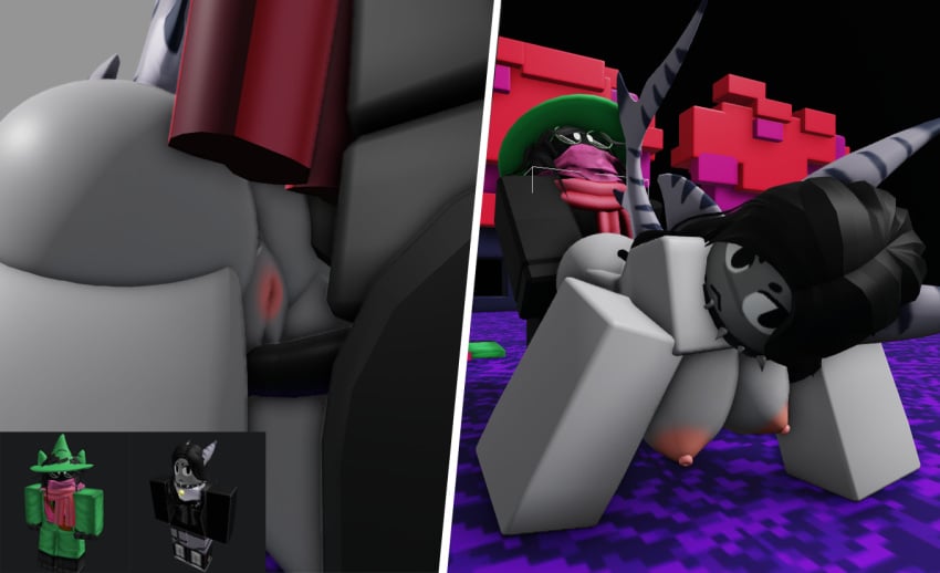 3d ass asshole butthole deltarune furry furry_tail ninjashyper2 pussy ralsei ralsei_with_black_fur reference_image roblox roblox_avatar roblox_game robloxian self_upload shark shark_girl shark_tail tagme undertale undertale_(series)