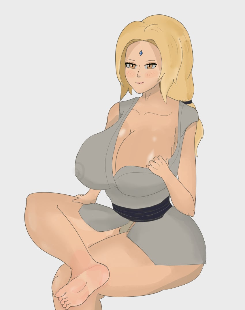 breasts feet mrazel naruto tsunade