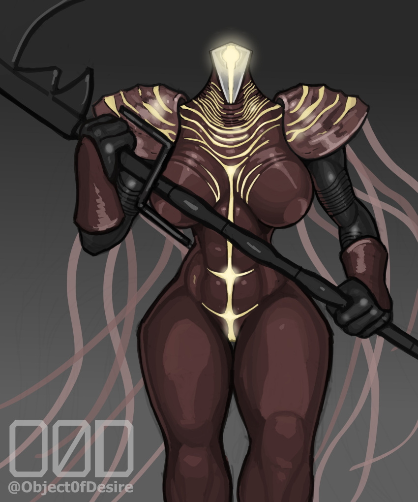 alien areolae breasts bungie destiny_(game) destiny_2 female female_only glowing_markings large_breasts large_female melee_weapon nipples object0fdesire objectofdesire solo solo_female tagme tormentor_(destiny) unusual_anatomy weapon