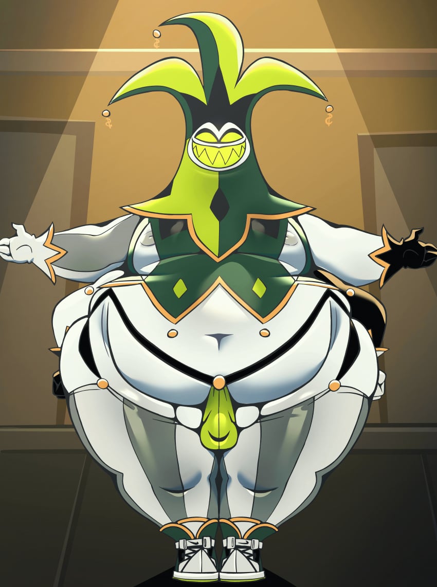 animated chubby_male helluva_boss male_only mammon_(helluva_boss)