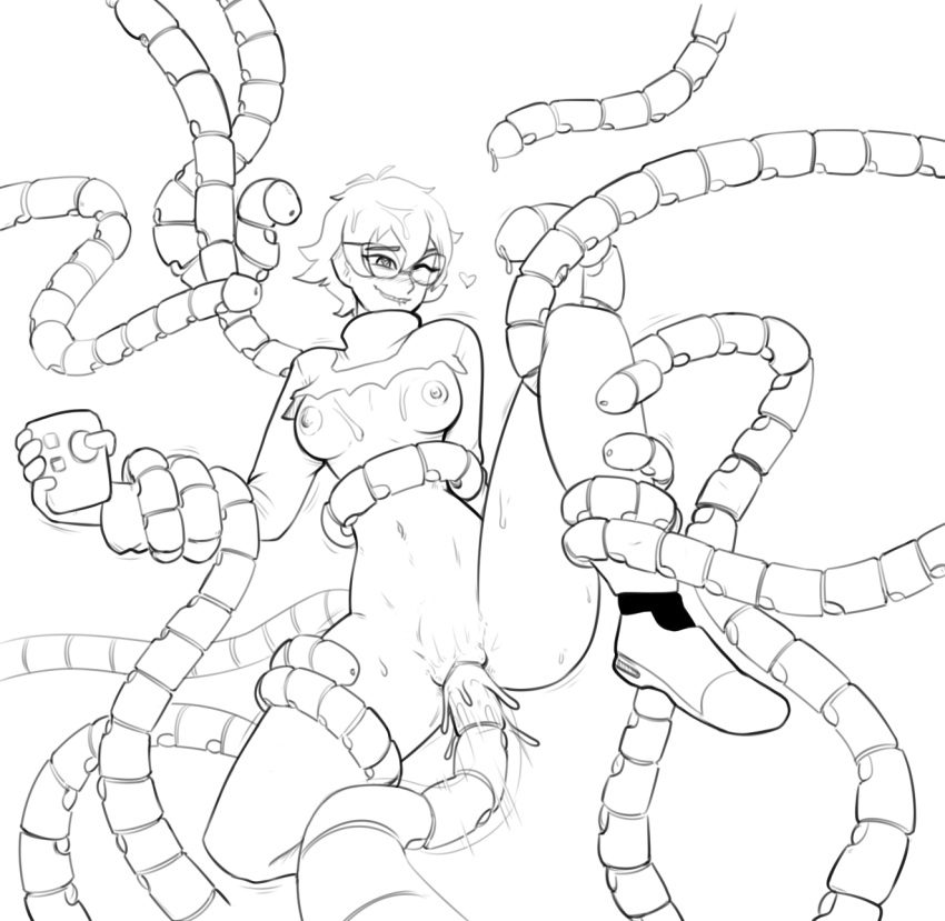 biting_lip blush cum cum_inside glasses heart katie_holt mechanical_tentacles one_eye_closed pidge_gunderson remote_control restrained_by_tentacles spread_legs tentacle tentacle_around_arm tentacle_around_waist tentacle_grab tentacle_in_pussy tentacle_on_female tentacle_sex tentacles_around_legs torn_clothes voltron:_legendary_defender