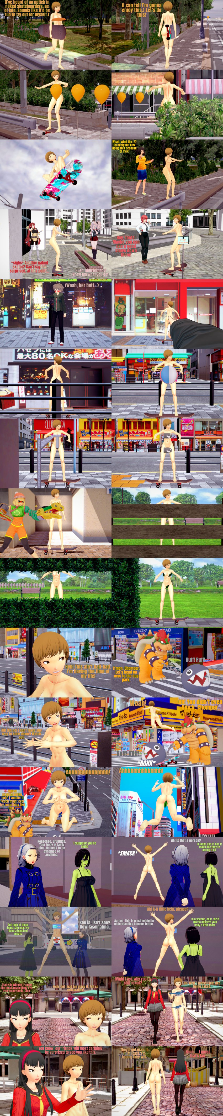 2boys 2others 3d 3d_(artwork) 6+girls 9girls absurd_res amagi_yukiko arms_(game) ass banjo-kazooie bare_ass bare_butt barefoot beach_ball black_hair blonde_hair bowser breasts brown_hair bullet_bill bush casual censored_nipples chain_chomp chainsaw_man clothed_female_nude_female clothed_male_nude_female convenient_censoring crossover danganronpa dialogue english_text feet female fire_emblem fire_emblem_awakening game_over_gruntilda green_skin gruntilda gruntilda_winkybunion highres human junko_enoshima koikatsu leaf long_hair makima_(chainsaw_man) male margaret_(persona) mario_(series) megami_tensei min_min_(arms) multiple_boys multiple_girls naegi_makoto navel nintendo nipples nude nude_female nudist orange_hair outdoors pale_skin parody persona persona_4 persona_5 pink_hair ponytail pubic_hair public public_nudity pussy red_hair retropunch sadayo_kawakami satonaka_chie school_uniform severa_(fire_emblem) shin_megami_tensei short_hair sign skateboard skateboard_girl skateboarding text the_simpsons the_simpsons_movie the_simpsons_reference twintails very_high_resolution white_hair