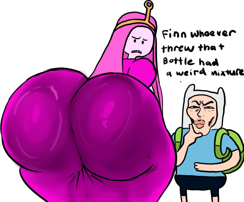 1boy 1girls 2024 adventure_time ass_expansion big_ass big_butt bubble_butt cartoon_network comedy female finn_the_human funny humor lemonadepikachu looking_back male massive_ass massive_butt meme mewing mewmaxxing mogger mogging pink_hair princess_bubblegum tagme warner_brothers