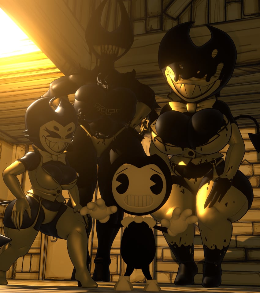 Bendy And The Dark Revival Hentai, from rule34.xxx | R34.app