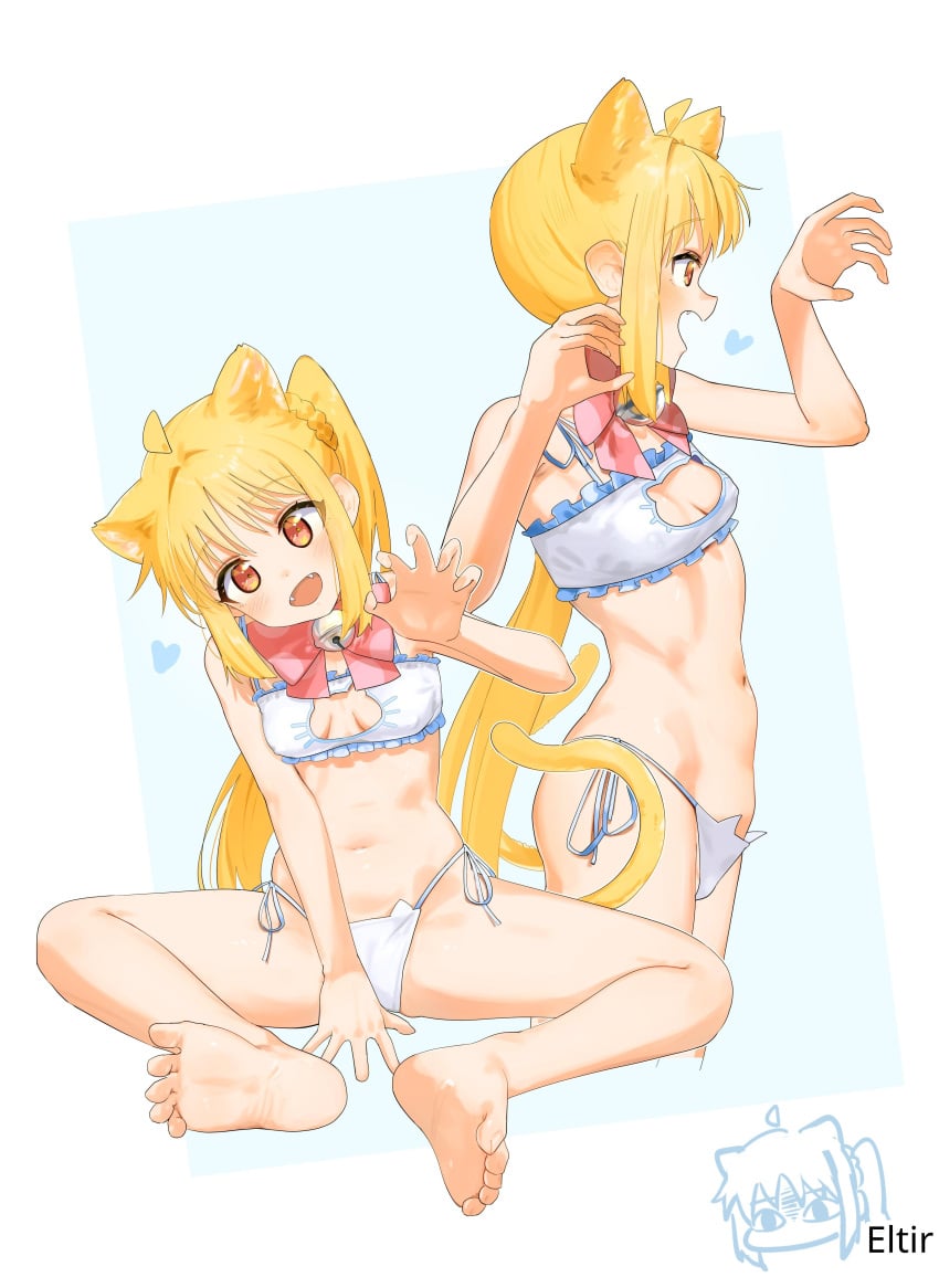 1girls 2d 2d_(artwork) 2d_artwork ahoge animal_ear_fluff animal_ears animal_tail ankles arm_support arm_up arms_up asian asian_female asian_girl bare_armpits bare_arms bare_belly bare_calves bare_hands bare_hips bare_knees bare_legs bare_midriff bare_navel bare_shoulders bare_skin bare_soles bare_thighs bare_toes barefoot belly belly_bulge belly_button blonde blonde-haired_female blonde_female blonde_hair blonde_hair_female bocchi_the_rock! bra breasts breasts_apart calves cat_ears cat_tail collarbone digital digital_art digital_drawing digital_drawing_(artwork) digital_media digital_media_(artwork) drawing elbows eltir exposed_armpits exposed_arms exposed_belly exposed_hips exposed_legs exposed_midriff exposed_navel exposed_shoulders exposed_skin exposed_thighs exposed_toes eyebrows_visible_through_hair feet female female_focus female_only fingers frilled_bra frilled_underwear full_body groin hand_up hands_up head_tilt high_resolution high_school_student highres ijichi_nijika inframammary_fold inguinal_crease inguinal_ligament japanese japanese_female japanese_girl knees lean_figure legs legs_apart legs_spread long_hair looking_at_viewer midriff mons_pubis narrow_waist navel no_shoes open_mouth open_mouth_smile orange-eyed_female orange_eyes panties parted_lips paw_pose petite petite_body petite_breasts petite_female petite_girl petite_tits ponytail posing posing_for_the_viewer posing_naked posing_nude school_girl shoulders side_ponytail sidelocks simple_background sitting sitting_on_ass slender_body slender_waist slim_female slim_waist small_boobs small_breasts small_tits smile smiley_face smiling smiling_at_viewer soles solo spread_legs spreading_legs spreading_thighs stomach_bulge teen_girl teenage_girl teenager thighs thong tied_hair tilted_head tiny_breasts tiny_tits toes tongue underwear very_long_hair very_long_hair_female white_background white_bra white_panties white_thong white_underwear wide_hips yellow-haired_female yellow_hair young_female young_woman