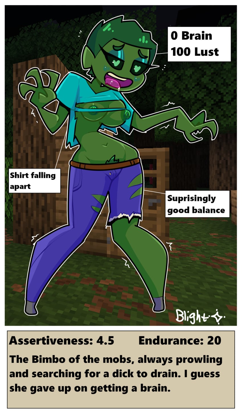 Zombie (Minecraft) Rule 34 Image