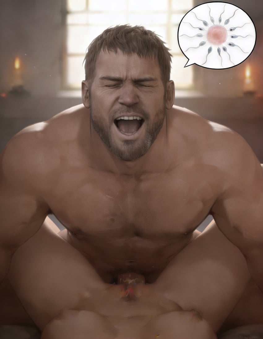 Chris Redfield (Resident Evil) Rule 34 Image