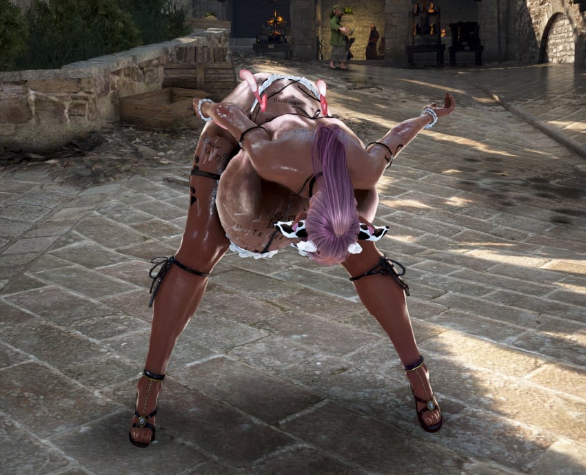 3d bdo bimbo black_desert_online blacked blonde_hair body_writing cow_ears cow_horns cow_print cow_tits cum_on_body cum_on_breasts cum_on_face cum_on_thighs cumdumpster dark_elf degradation elf elves huge_breasts humiliation onahole qos queen_of_spades ranger_(black_desert) screencap screenshot sperm_tattoo succubus succubus_horns tattoo tattoos toilet urinal video_game yourbdowhore