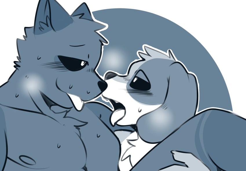 2boys anal anthro anthro_on_anthro anthro_only barefoot big_mouth_(anatomy) black_nose black_sclera canine catnap catnap_(poppy_playtime) chest_tuft crescent_moon critters_(poppy_playtime) cropped dogday dogday_(poppy_playtime) doggy domestic_cat domestic_dog eyebrows feline floppy_ears fur furry furry_only gay greyscale leg_grab leg_up long_tail looking_at_partner male male/male male_only male_penetrating male_penetrating_male narrowed_eyes nipples no_humans no_visible_genitalia orange_fur orange_skin out_of_frame out_of_frame_penetration pecs poppy_playtime poppy_playtime_(chapter_3) pupils purple_fur purple_skin purple_tail saku1saya saliva sex small_dom_big_sub smiling smiling_critters steam sweat tagme tongue tongue_out white_pupils wholesome yaoi