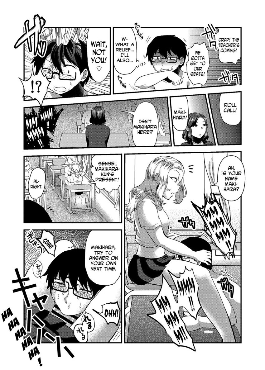 bar_censor black_and_white blowjob_under_desk censor_bar censored colorless comic comic_page crying crying_male dickgirl dominant dominant_futanari domination doujinshi doujinshi_page erect_penis erection erection_under_clothes erection_under_clothing erection_under_skirt fellatio forcing forcing_on_dick futa_on_male futadom futanari glasses hand_on_head herohero_hospital humiliated humiliating humiliation irrumatio isaki_(herohero_hospital) kneeling male male_rape_victim male_sucking_futa manga manga_page naked naked_male nerd nerdy_male nude nude_male oral rape raped raped_by_futanari school school_uniform skirt students submissive_male under_desk under_the_desk weak weak_male