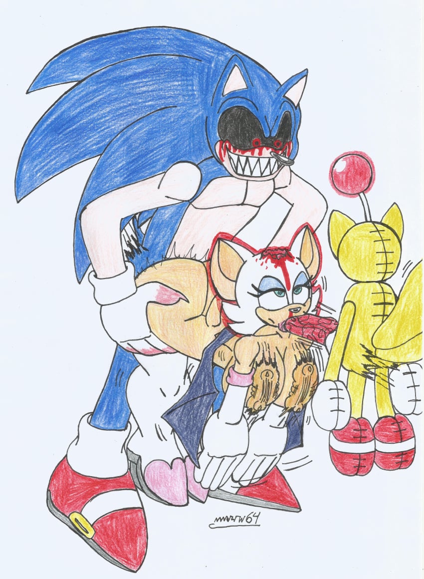 Rouge The Bat (Creepypasta) Rule 34 Image