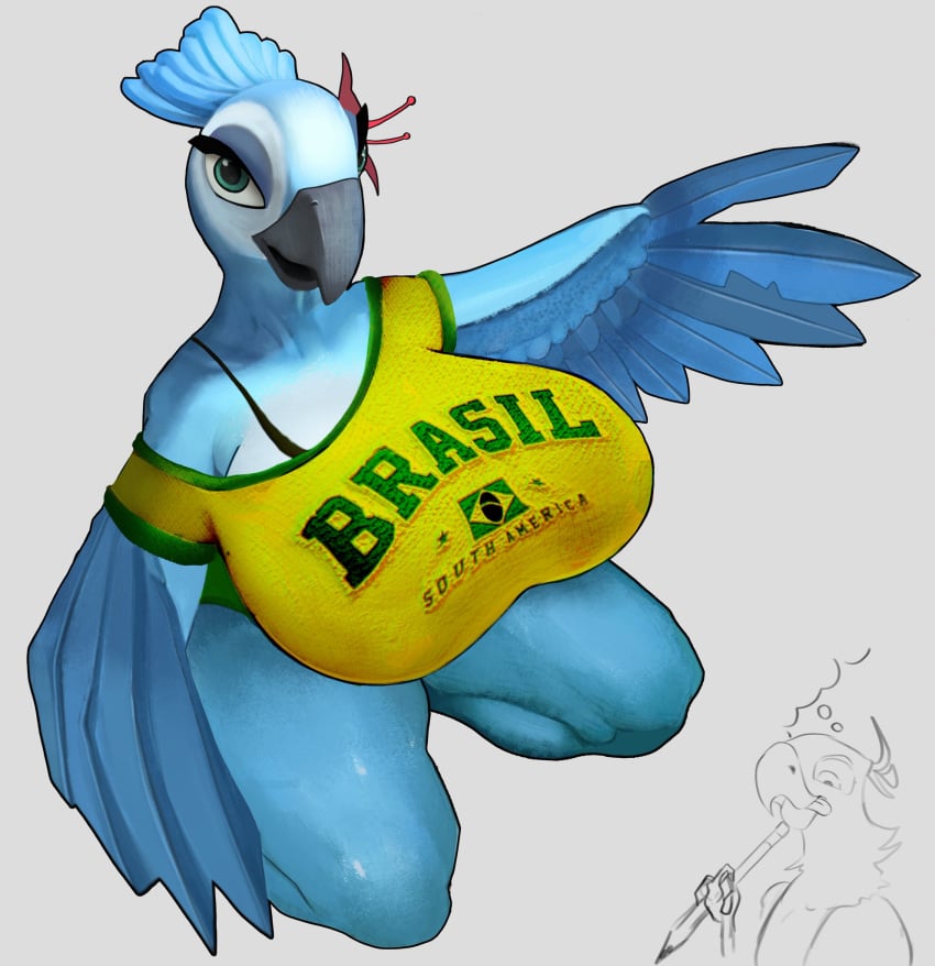 Blu (Rio) Rule 34 Image