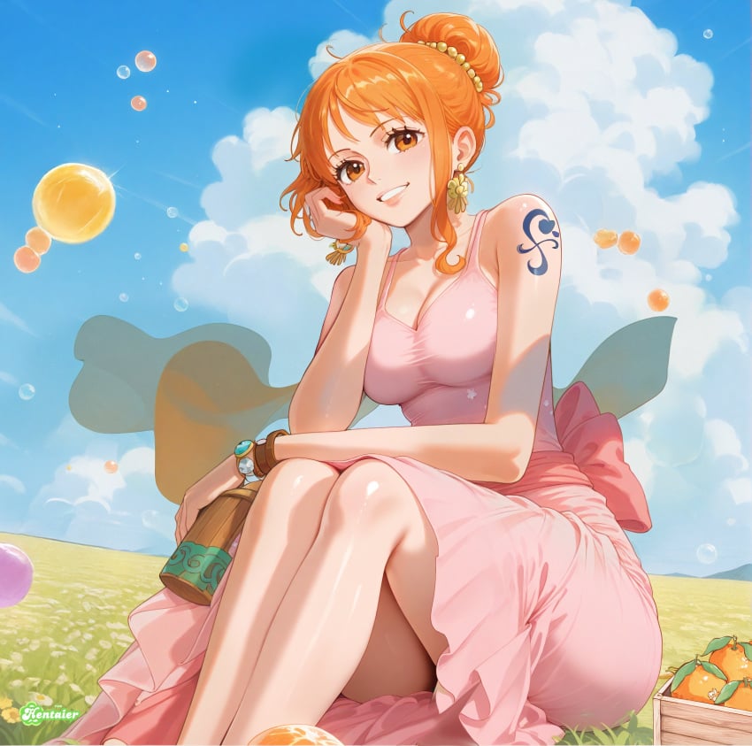 ai_generated female female_only nami nami_(one_piece) one_piece the_hentaier