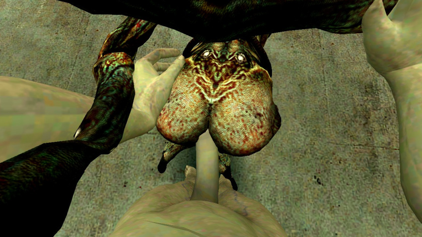 3d alien alien_girl anal ass banshee_(mass_effect) bent_over bioware capcom crossover female forced interspecies large_ass large_penis male male/female mass_effect monster penis reaper_(mass_effect) resident_evil sex tibbels1181 tyrant video_games