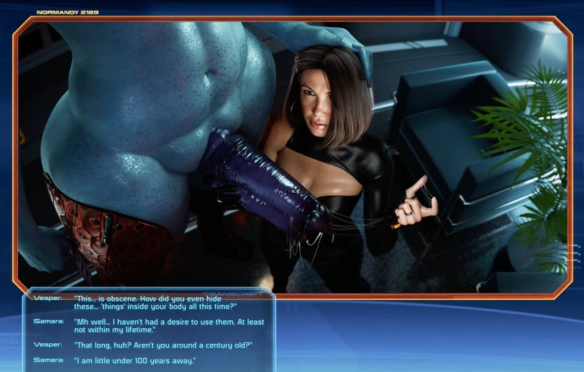Asari (Bioware) Rule 34 Image
