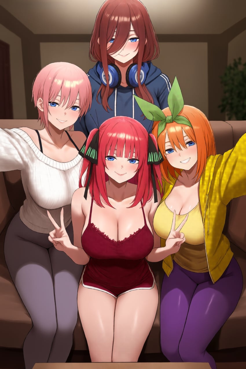 Nakano Ichika (Go-Toubun No Hanayome) Rule 34 Image