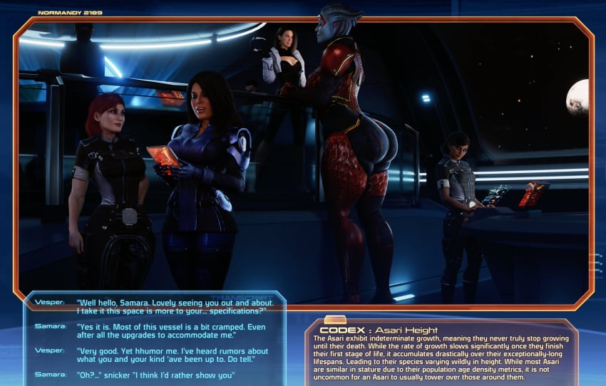 Asari (Bioware) Rule 34 Image