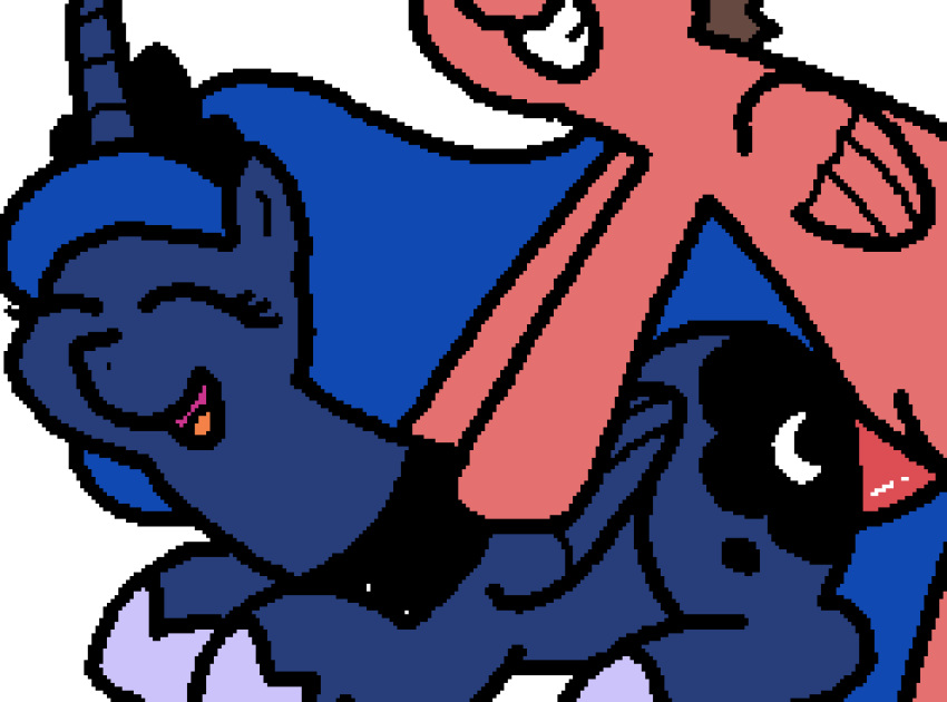 2000s_and_2010s_style alpha_channel animal_genitalia animated balls blue_hair blue_skin brown_hair cutie_mark equine erection female friendship_is_magic hair horse horsecock male mammal my_little_pony open_mouth original_character penetration penis pokehidden pony princess_luna_(mlp) pussy red_penis red_skin simple_background smile straight tongue transparent_background vaginal_penetration wings