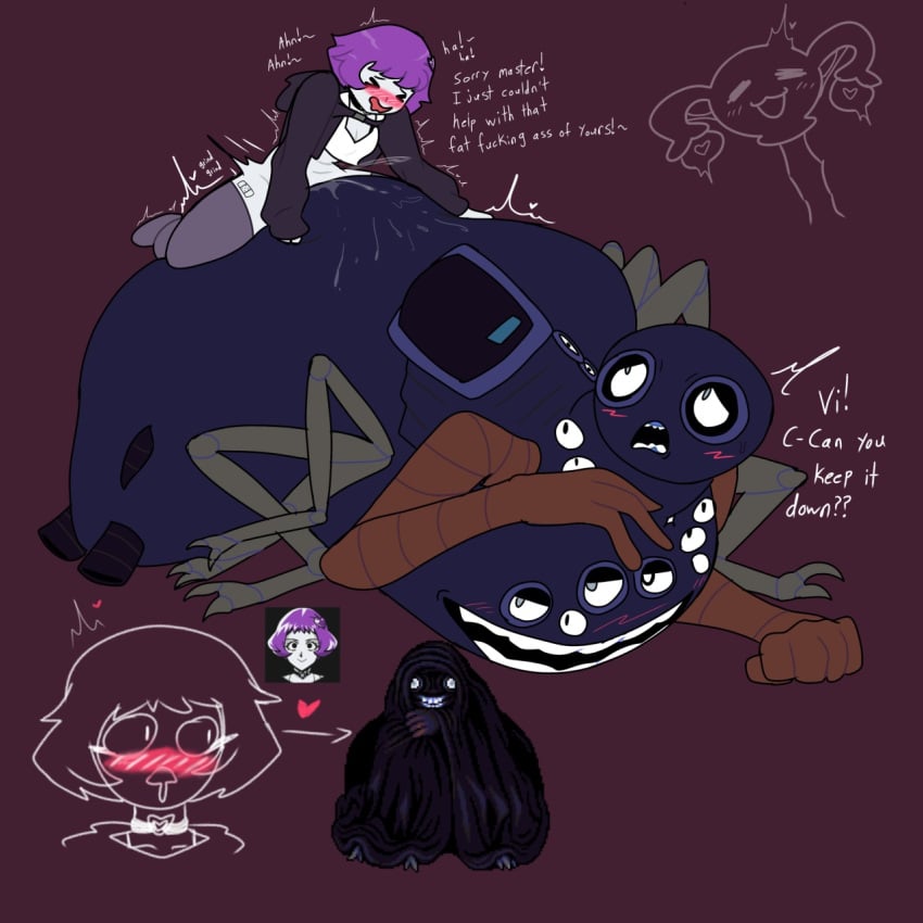 Neon Violet (Look Outside) Rule 34 Image