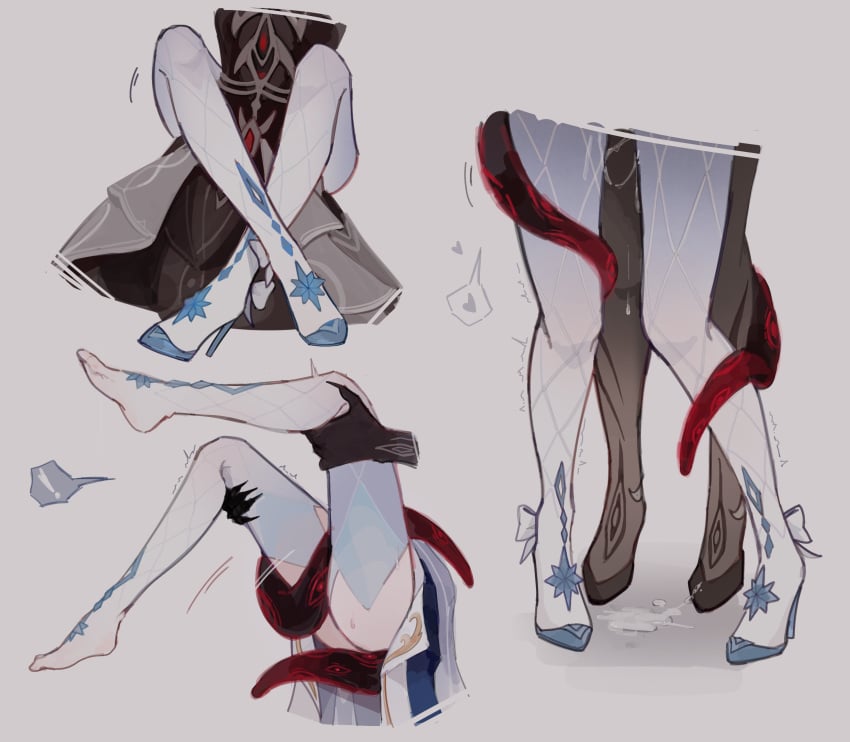 Anastasya Feodorovna Snezhnaya (Genshin Impact) Rule 34 Image